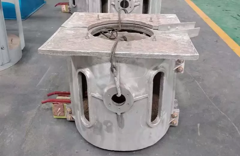 فرن صهر الألومنيوم ذو التردد المتوسط